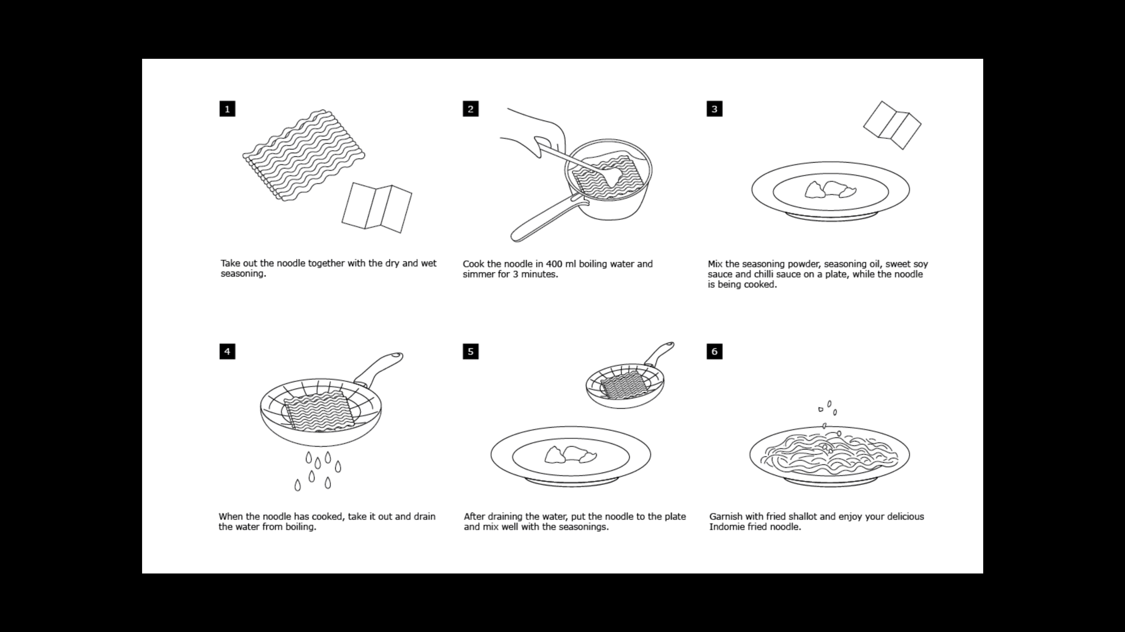 Swapbeast: IKEA x Indomie procedure illustration by Carenza product preview