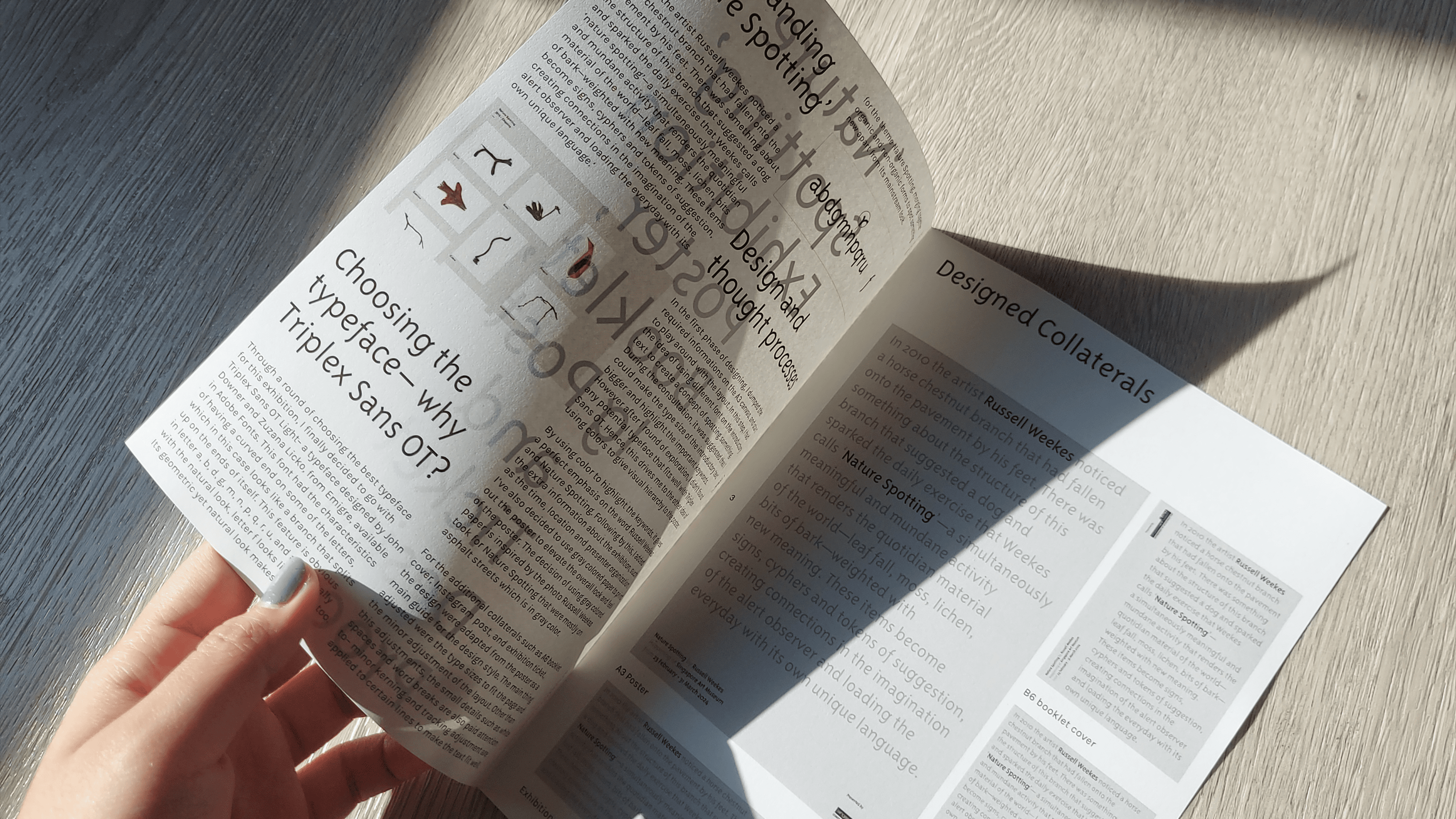 Nature Spotting Exhibition Collaterals