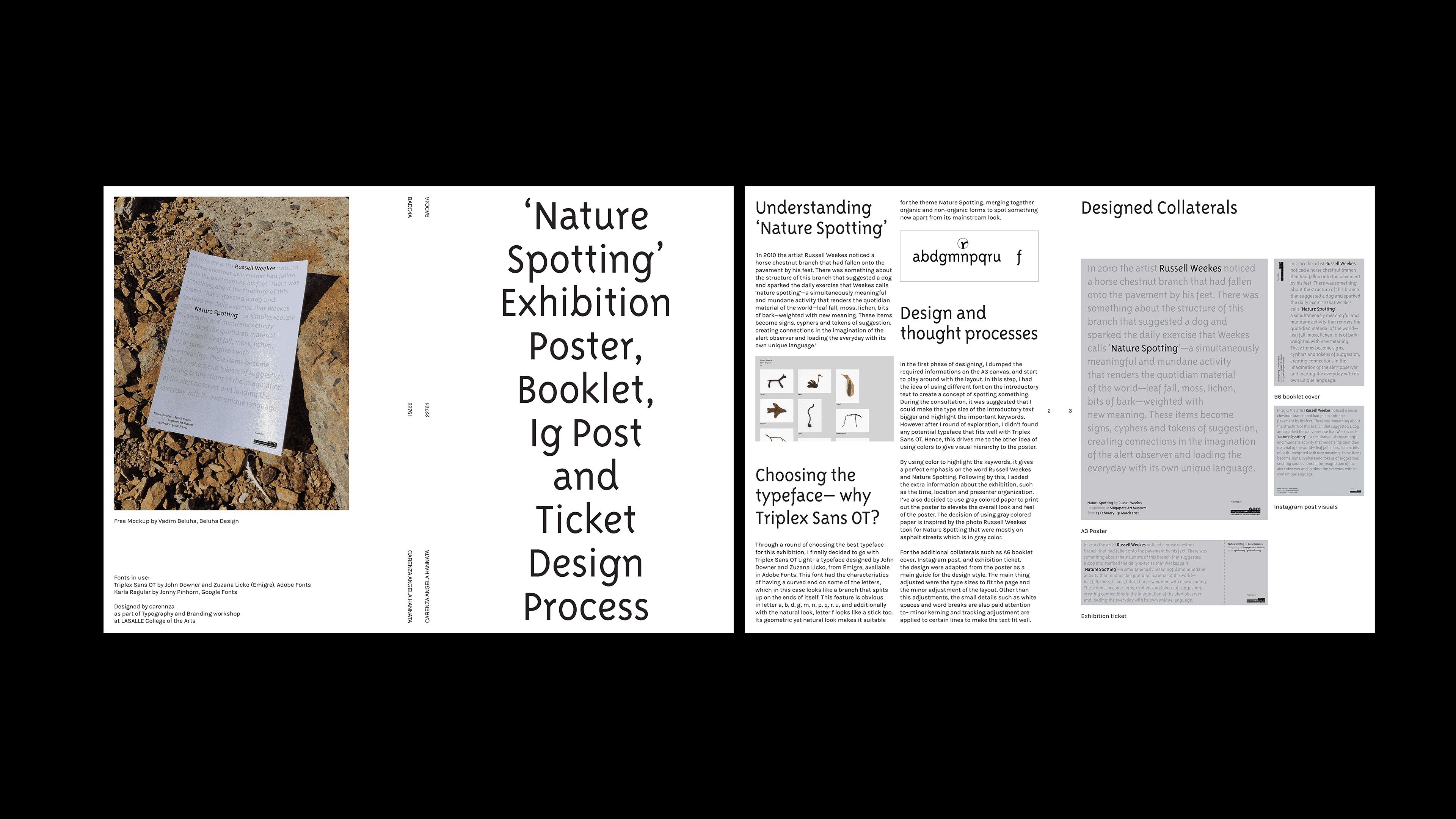 Nature Spotting Exhibition Collaterals
