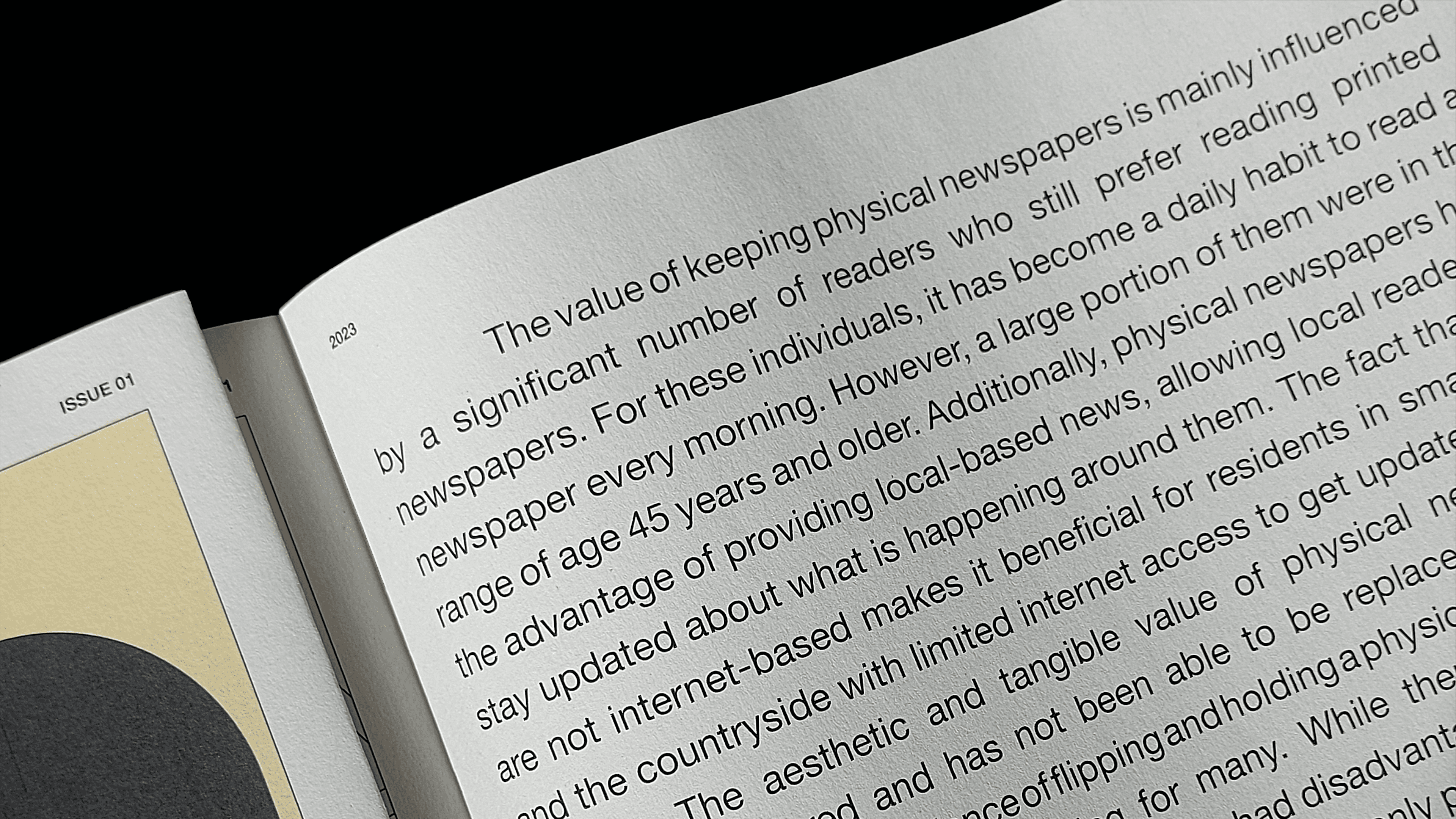 The Sustainable Print Press by carennza first spread preview